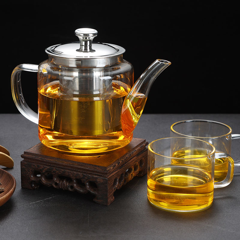 1000ML Heat-Resistant Glass Teapot