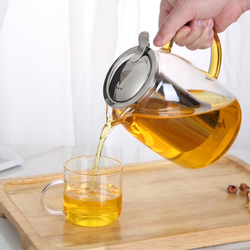 1100ML Glass Teapot