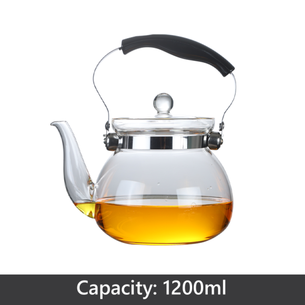 1200ML Glass Teapot