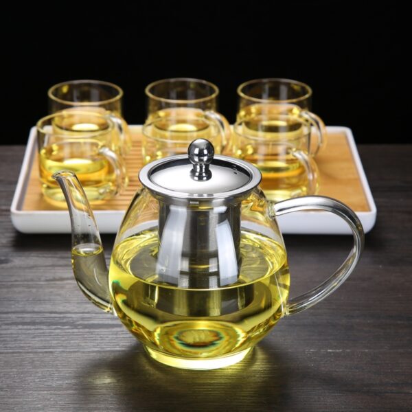 1300ML Glass Teapot