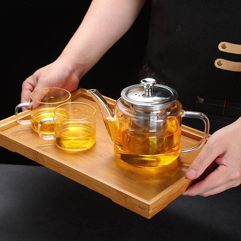 600ML Heat-Resistant Glass Teapot