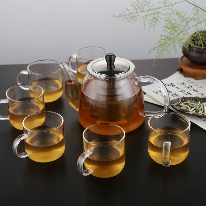 900ML High Borosilicate Glass Teapot