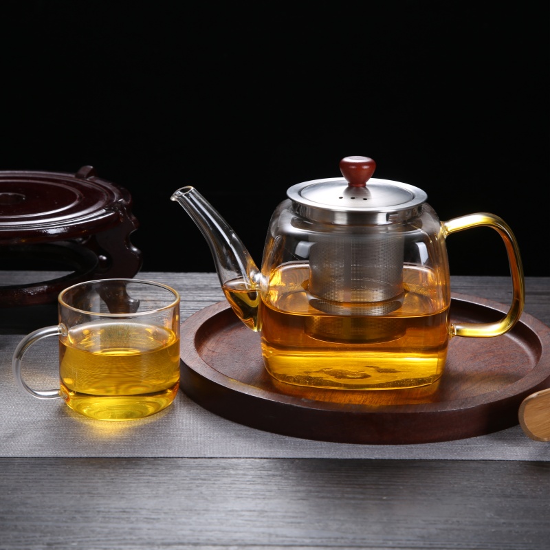 900ML High Borosilicate Glass Teapot