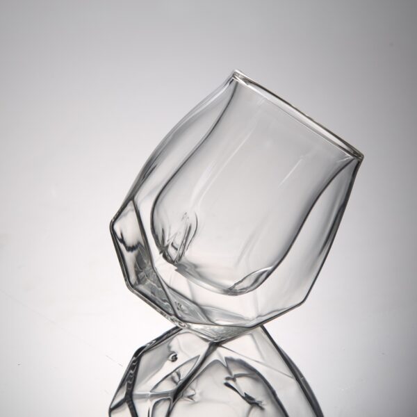 Double-Walled Whiskey Glass Cup