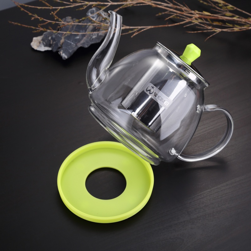 High Borosilicate Glass Teapot