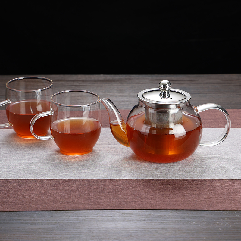 High Resistant Glass Teapot