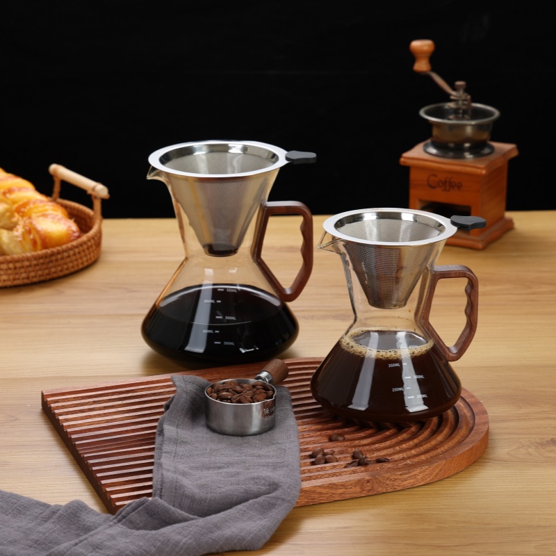 Pour Over Coffee Maker with Filter