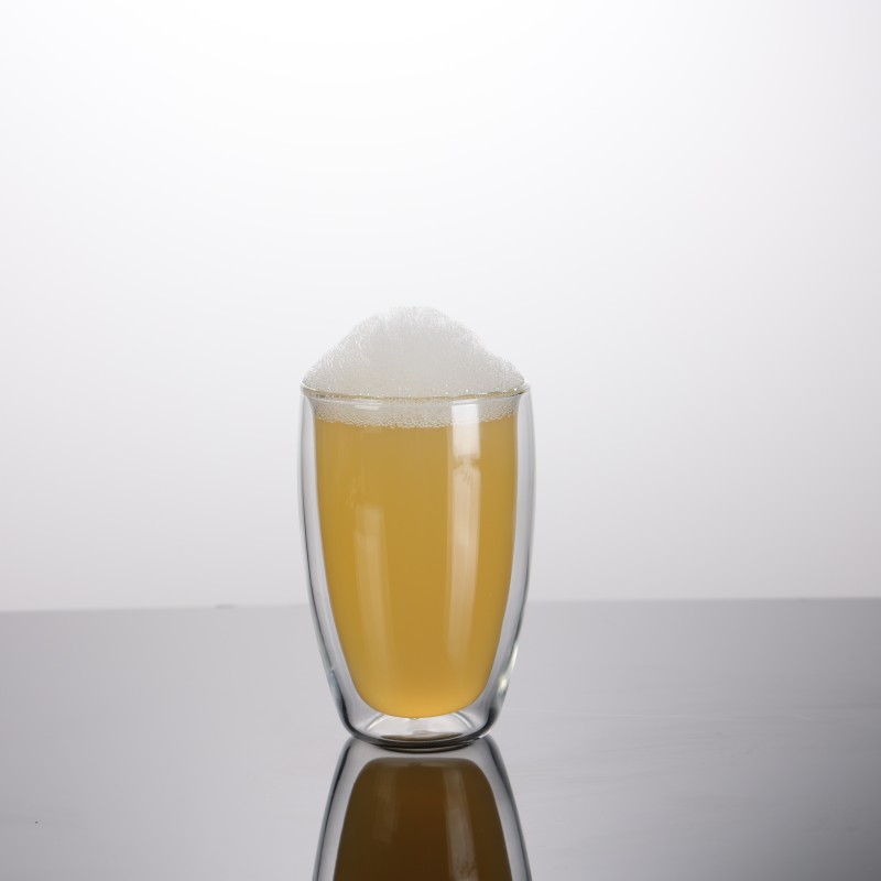 clear beer glass