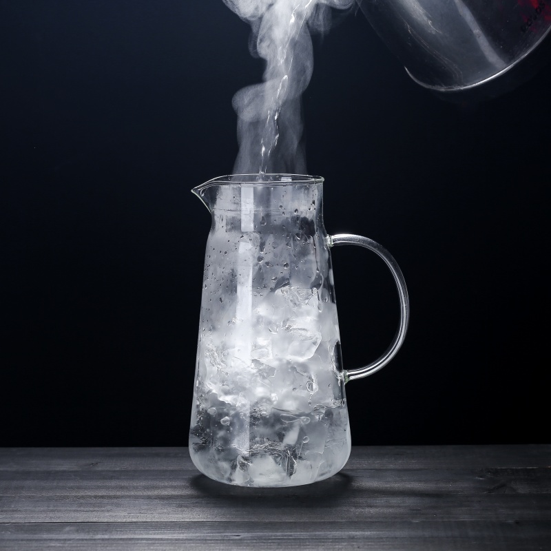 1400ML High Borosilicate Glass Kettle